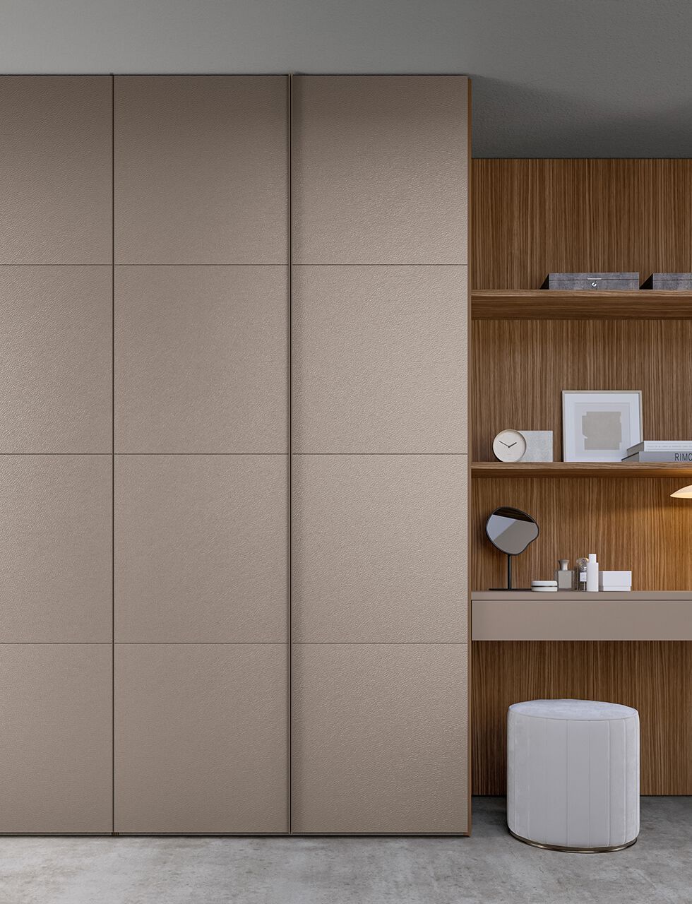 Секционный шкаф из искусственной кожи Adok ателье ARCH-00090250 - Вид №4