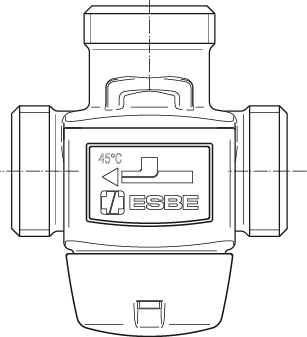 5100 15 00 VTC312Насосные группы » Esbe серии VTC300  - Вид №1