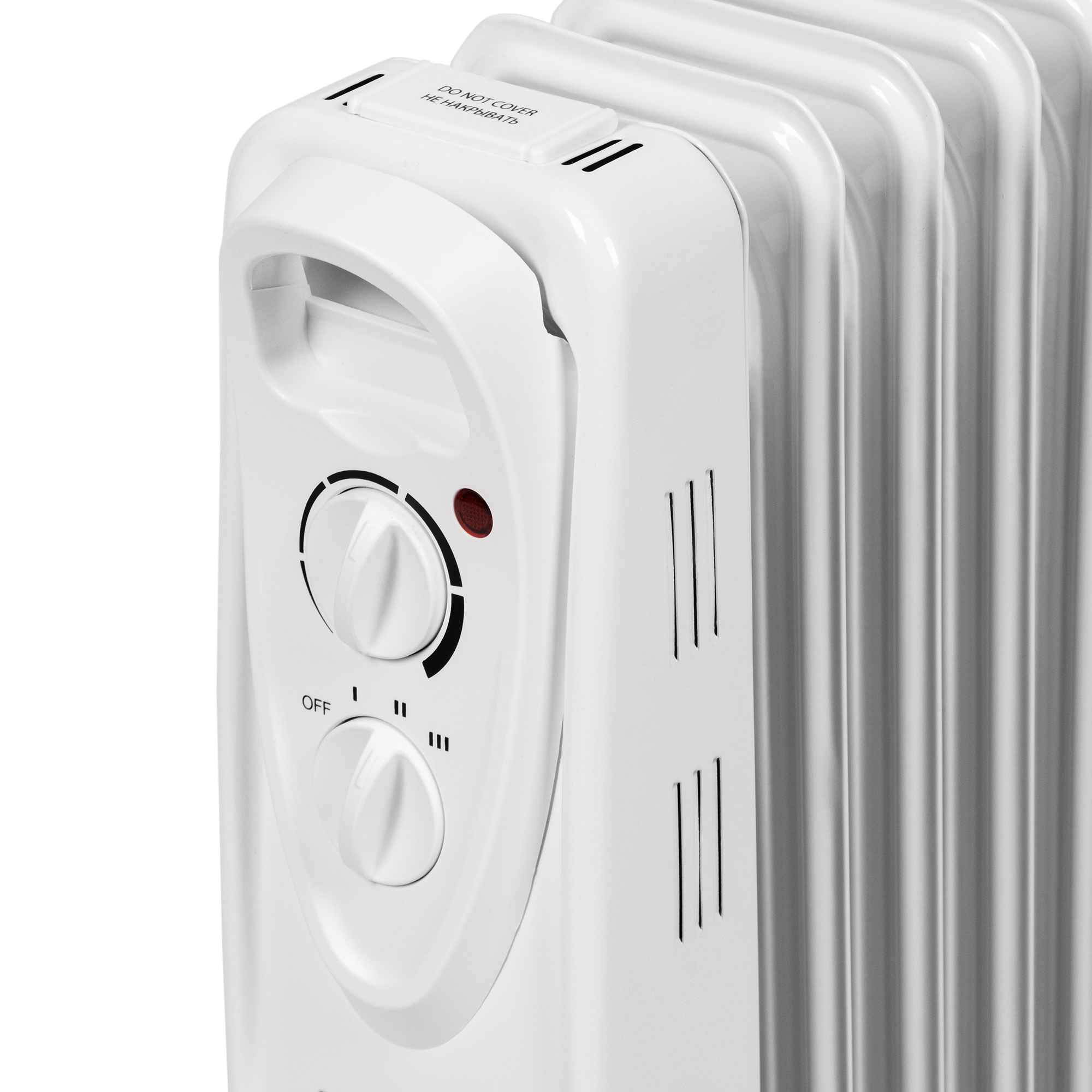 9199758 Масляный обогреватель AC ELECTRIC AOH/BM-09BW 2000 белый STDN-0131143 - Вид №4