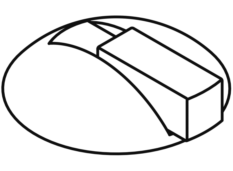 625B напольный дверной буфер HEWI Edition matt  - Вид №7