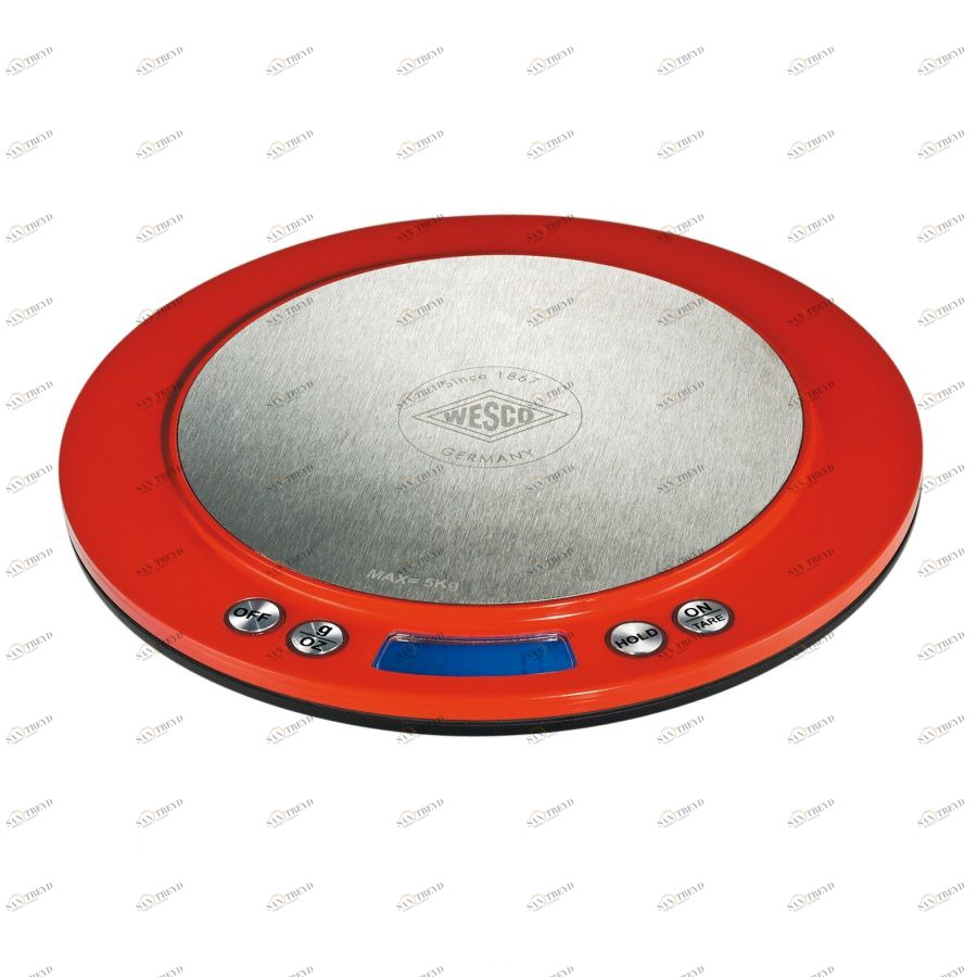 Весы цифровые, красные Wesco 32225102