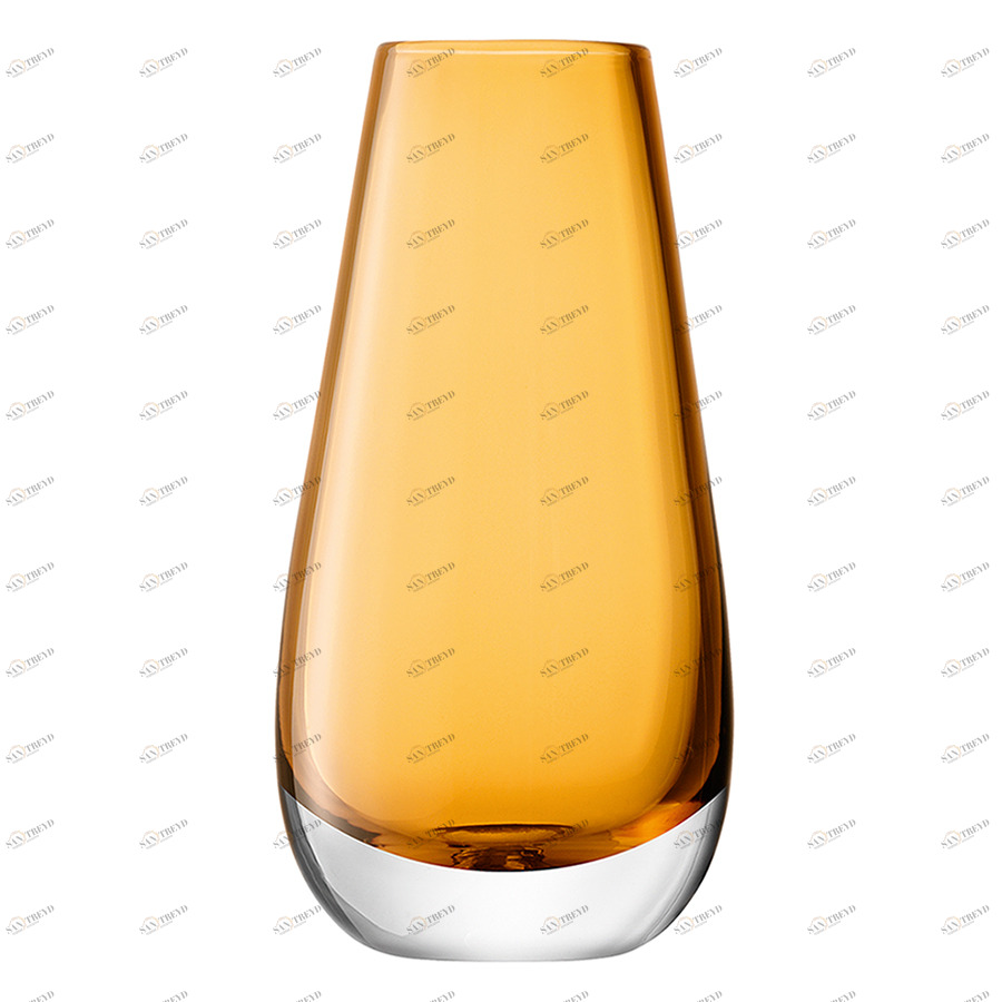 Ваза в форме бутона flower colour 14 см охра LSA INTERNATIONAL - 253388 Оранжевый 