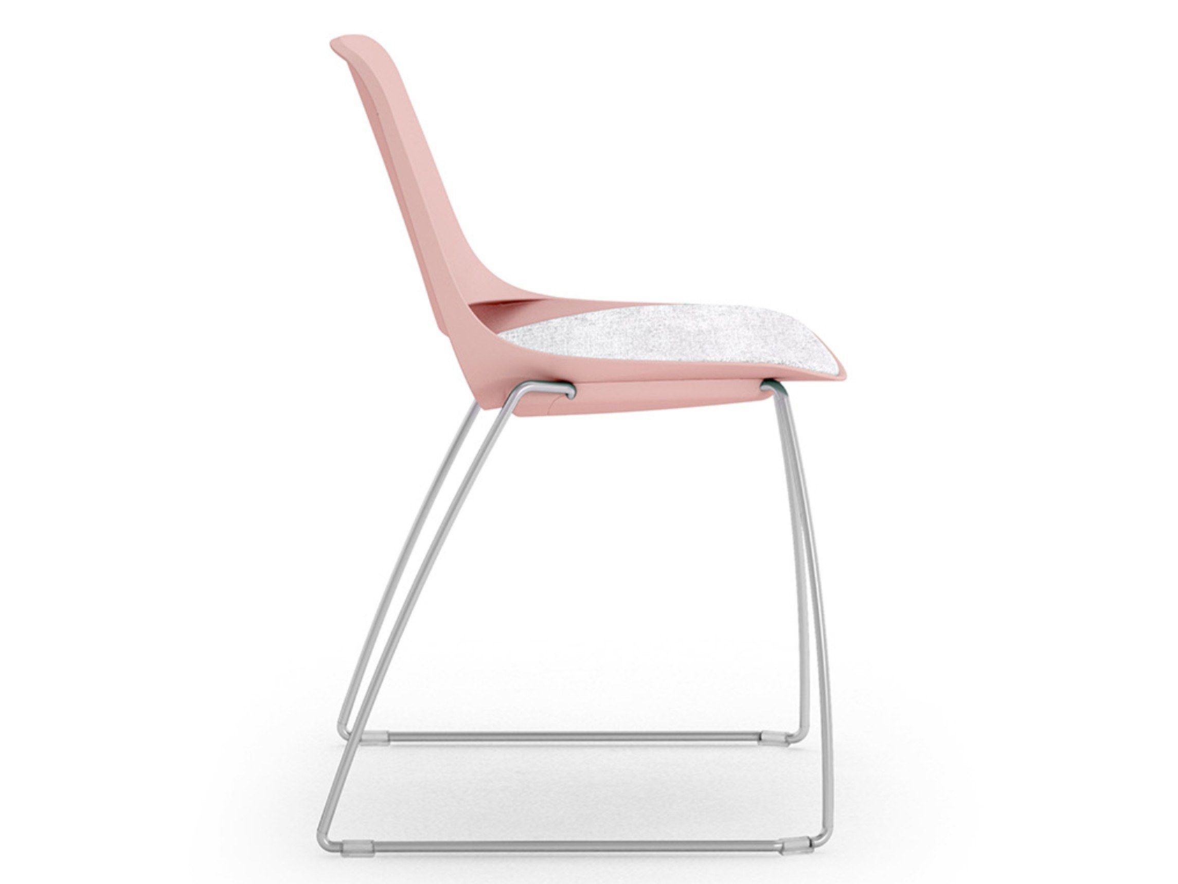 Стул из стали и полипропилена Leyform ARCH-00109209 - Вид №2