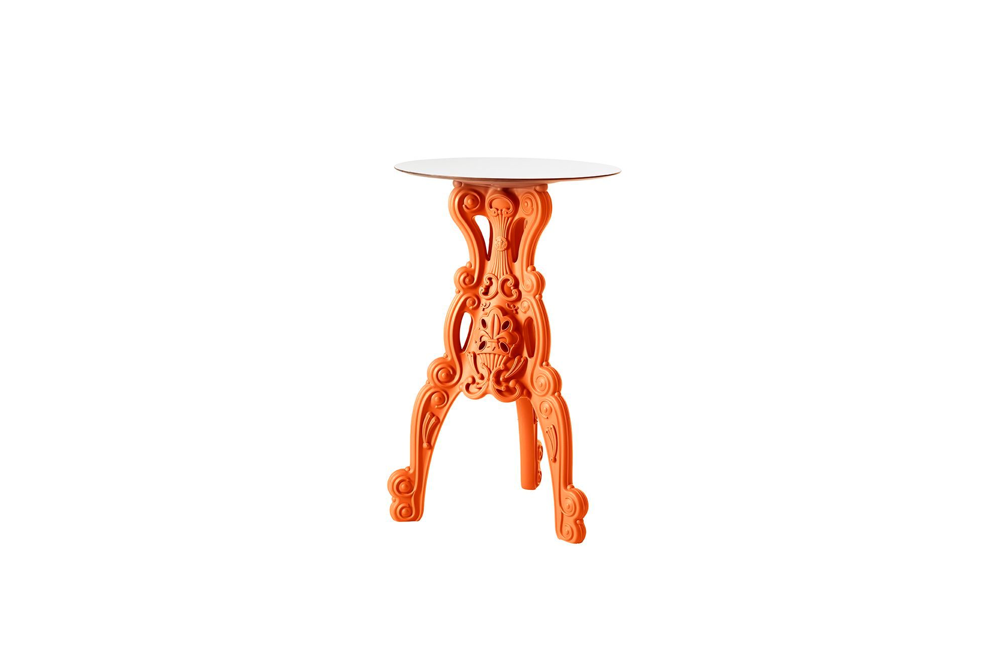 Высокий круглый стол из полиэтилена для контракта SLIDE Дизайн любви ARCH-00080723 - Вид №11