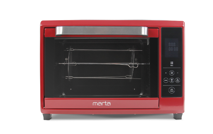 9052401 Мини-печь MARTA MT-4264 красный STDN-0122597 - Вид №3