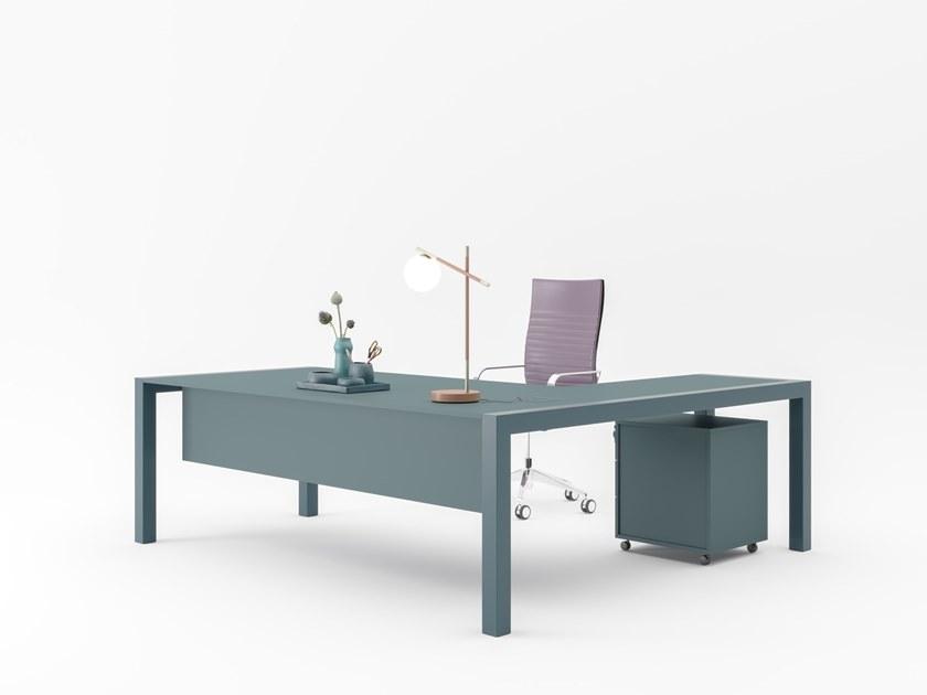 PROF Лакированный письменный стол для руководителей Extralight sun-id-1428220 - Вид №1