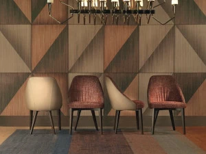 Borzalino Стул из мягкой ткани