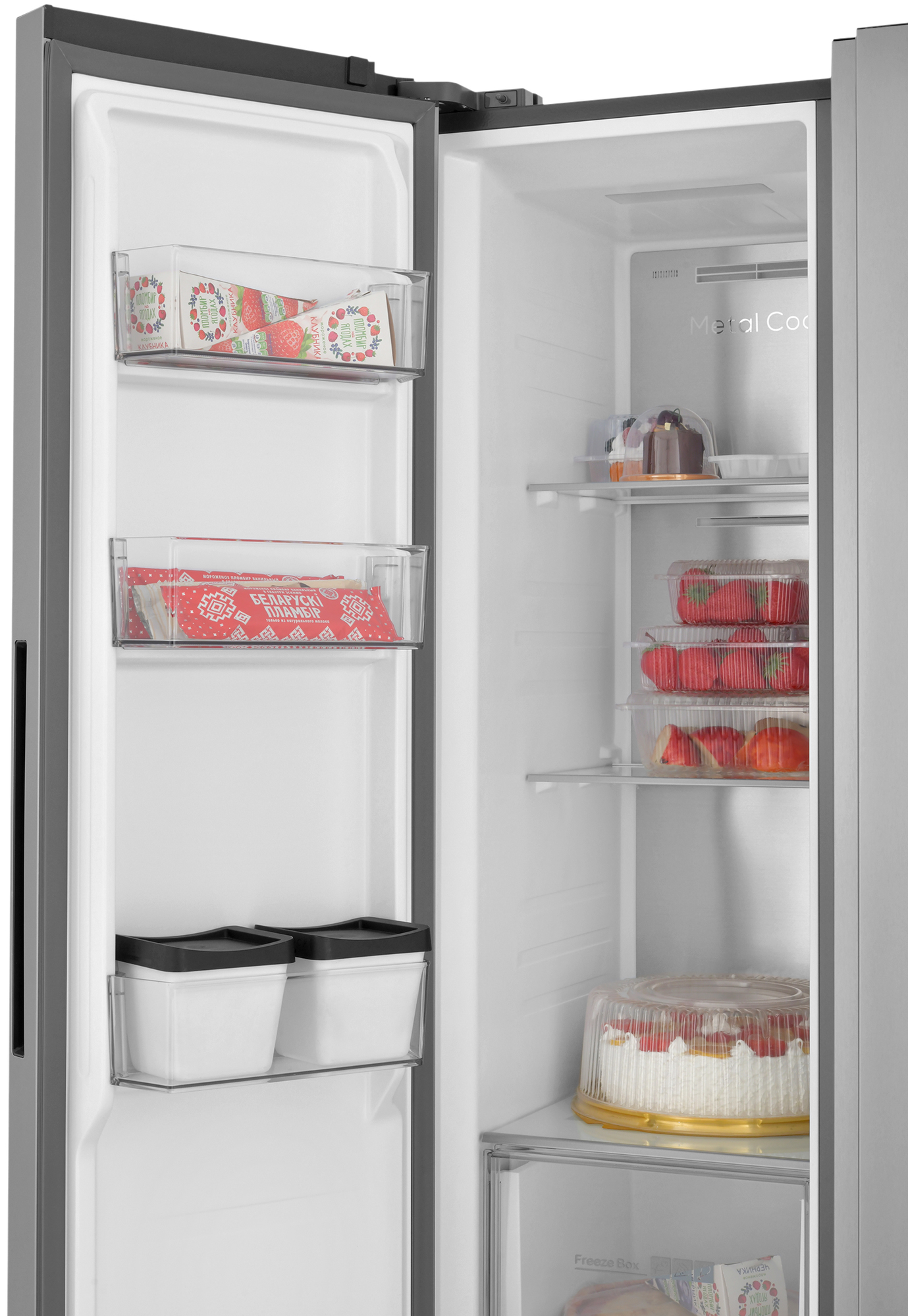 9235923 Холодильник Side by Side   ZUGEL ZRSSI540X Slot-In серебристый STDN-0079975 - Вид №7