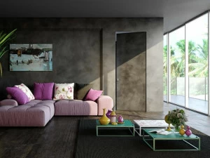 Ermetika Рама и распашная дверь заподлицо со стеной