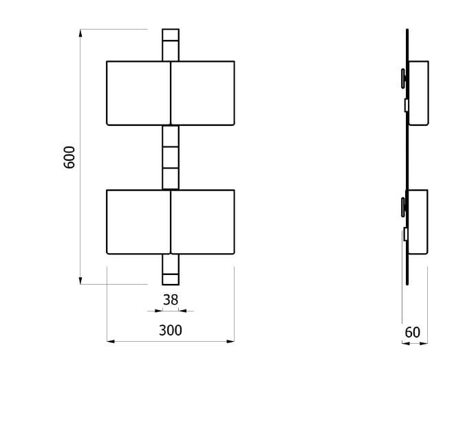 Система органайзера для душевой кабины EVER Life Design Лента ARCH-00088008 - Вид №6