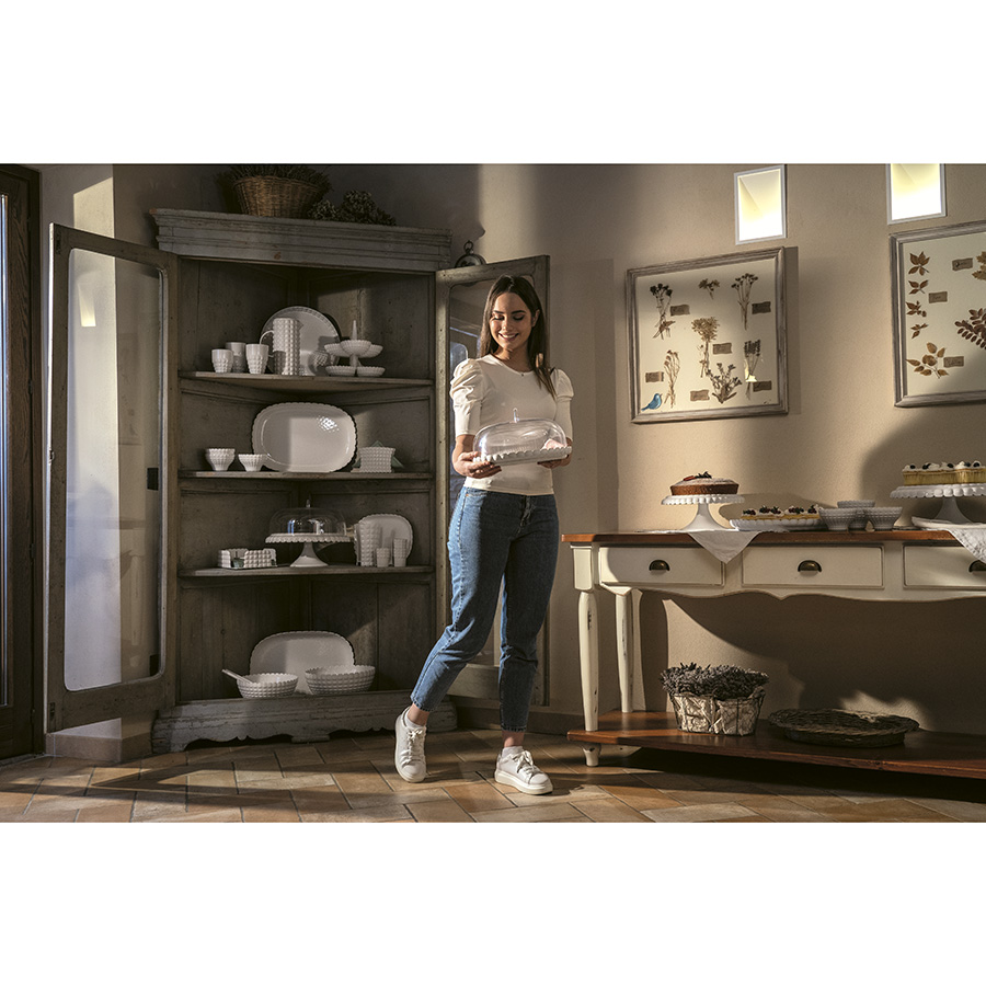 213830156 Салатник tiffany, 5 л, молочно-белый Guzzini  - Вид №3