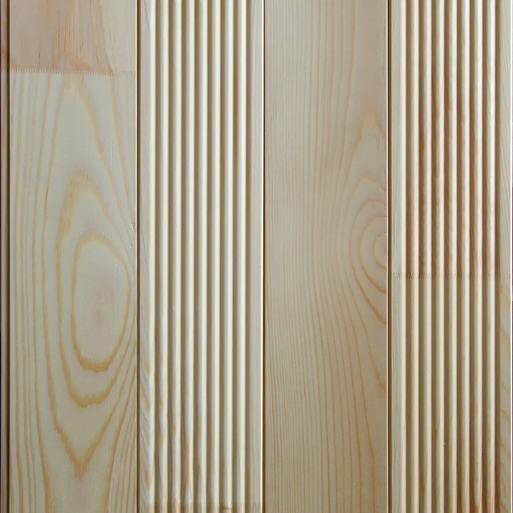 Деревянная панель 8x96x3000 мм хвоя сорт Экстра с фаской угла АРЕЛАН STLM-2091850 - Вид №1