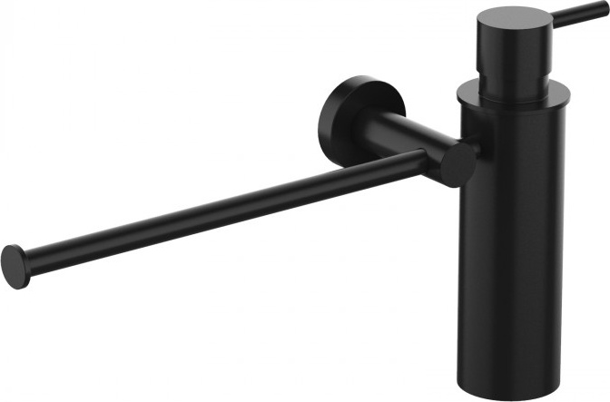 W4975.NM Полотенцедержатель настенный с дозатором DESIGN цвет Черный матовый COLOMBO PLUS Colombo Design