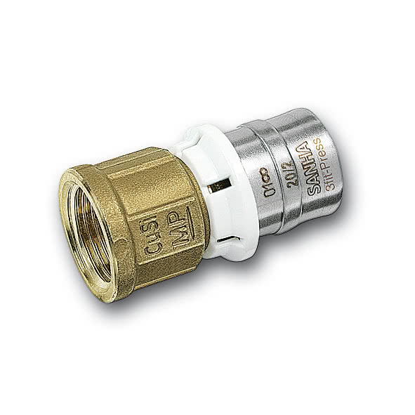 325270G2012 25270G - переходник с внутренней резьбой 3fit-Press без содержания свинца Размер:20x1/2 SANHA  - Вид №1