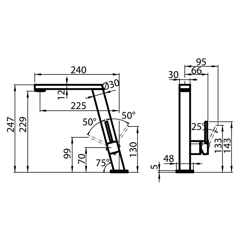8493000 Mixer Tap Master 8493 000 Fosterspa  - Вид №1