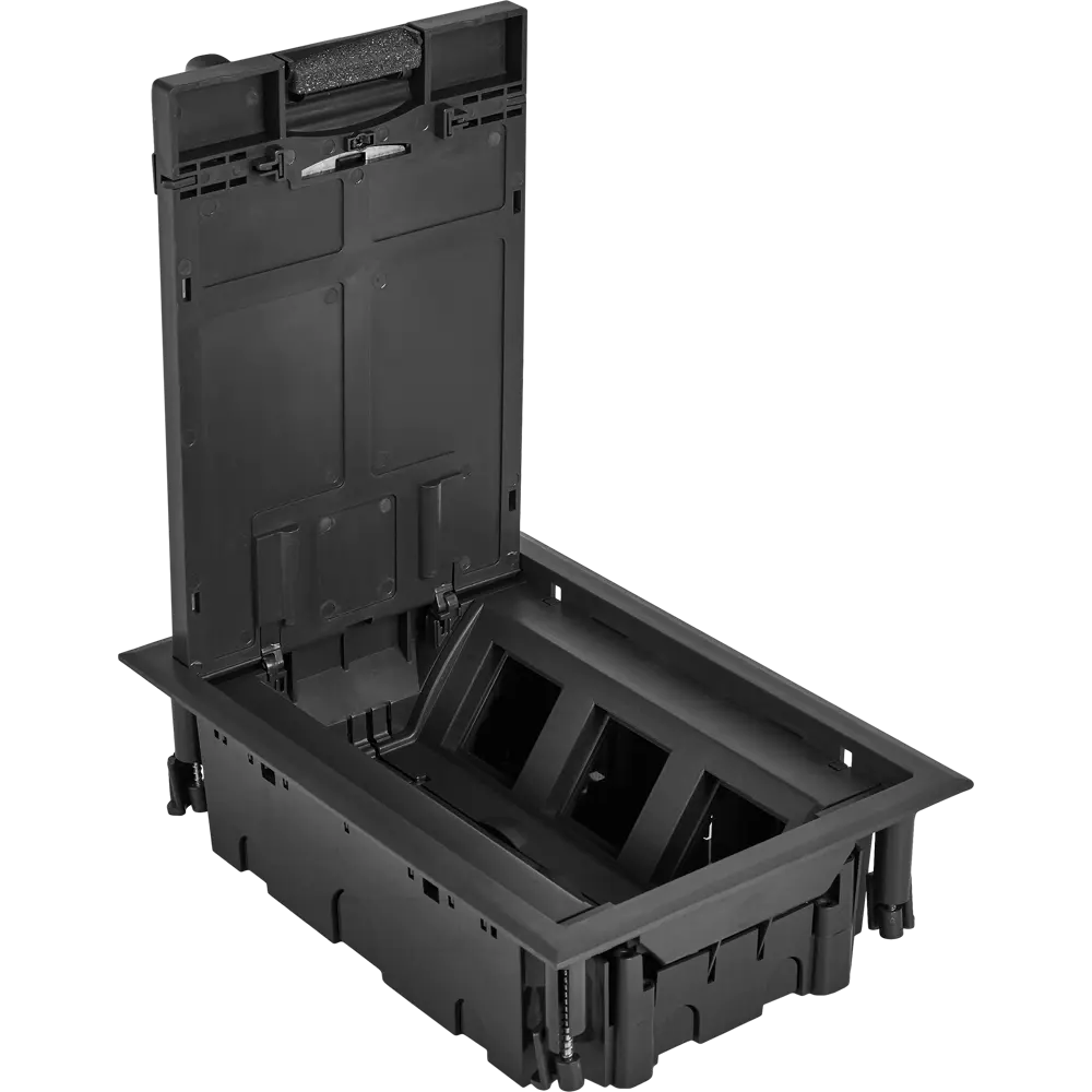 Люк в пол Экопласт 6 постов 45x45 мм под бетон IP40 пластик STLM-2012659 - Вид №2