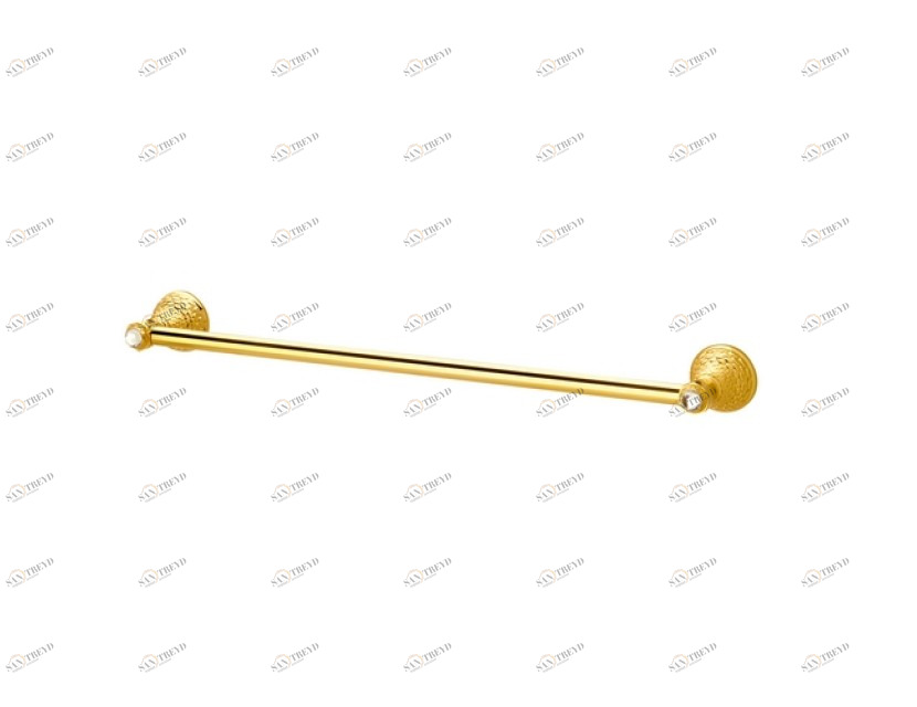 059272.000.50 Вешалка для полотенец 600мм с кристаллами сваровски Яркий хром Mestre Dragon