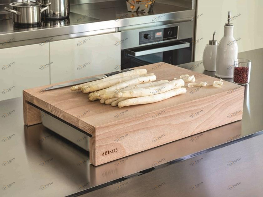 ABIMIS Разделочная доска из бука прямоугольная A_ccessori sun-id-1402464