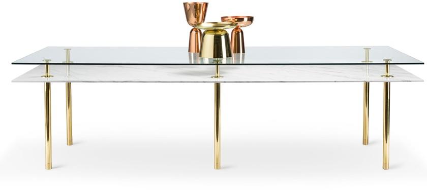 GHIDINI1961 Прямоугольный мраморный стол Legs sun-id-1466202 - Вид №2