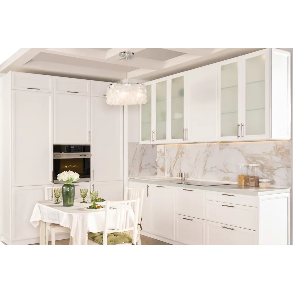 Фасад для кухонного шкафа Реш 29.7x102.1 см Delinia ID МДФ цвет белый 82011435 STLM-2178634 - Вид №10