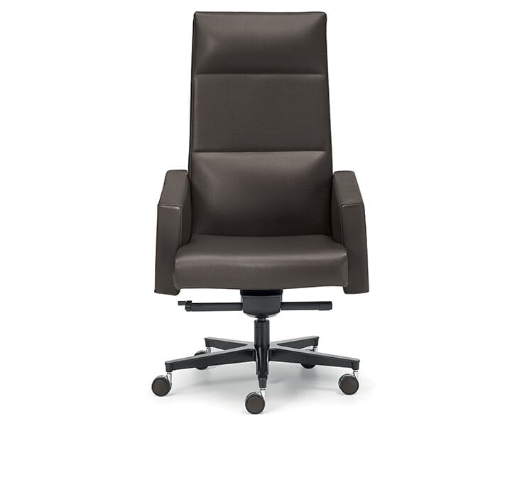 Кожаное вращающееся офисное кресло с высокой спинкой i 4 Mariani Inca ARCH-00031603 - Вид №1
