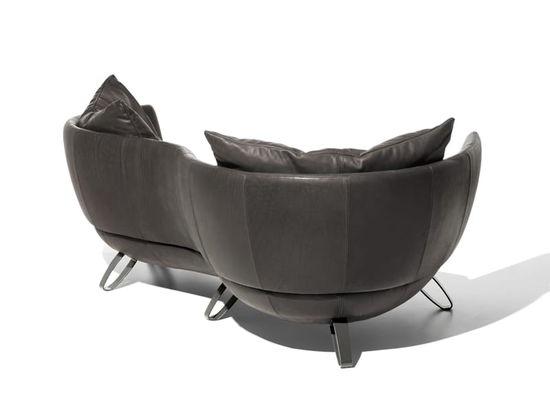 2-местный кожаный изогнутый диван de Sede DS-102 SHELL ARCH-00138731 - Вид №1