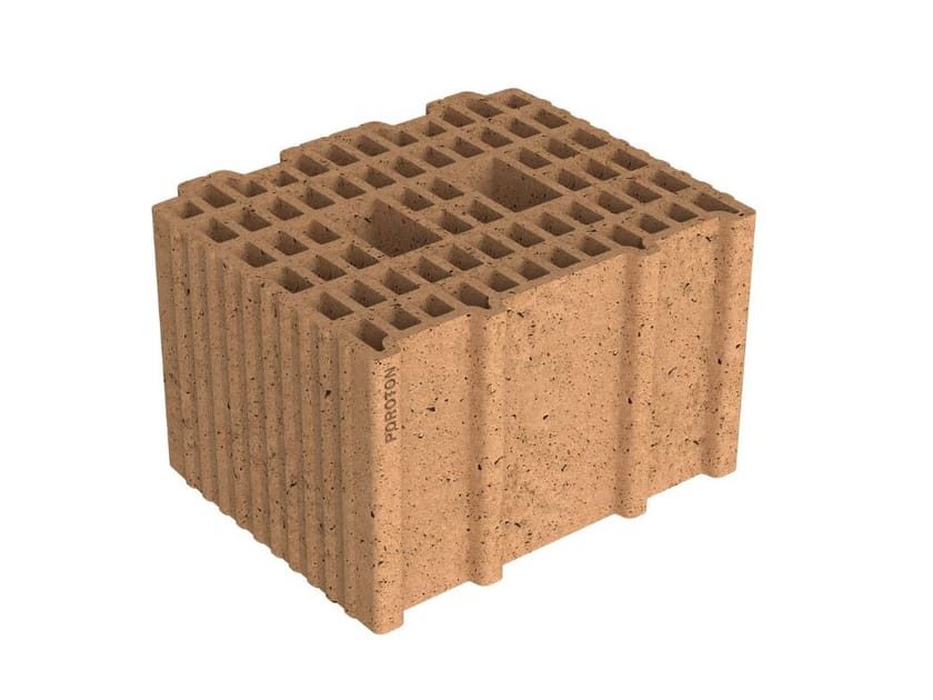 Несущий блок из кирпича DI MUZIO LATERIZI стена POROTON® - P800 30 I ARCH-00043052