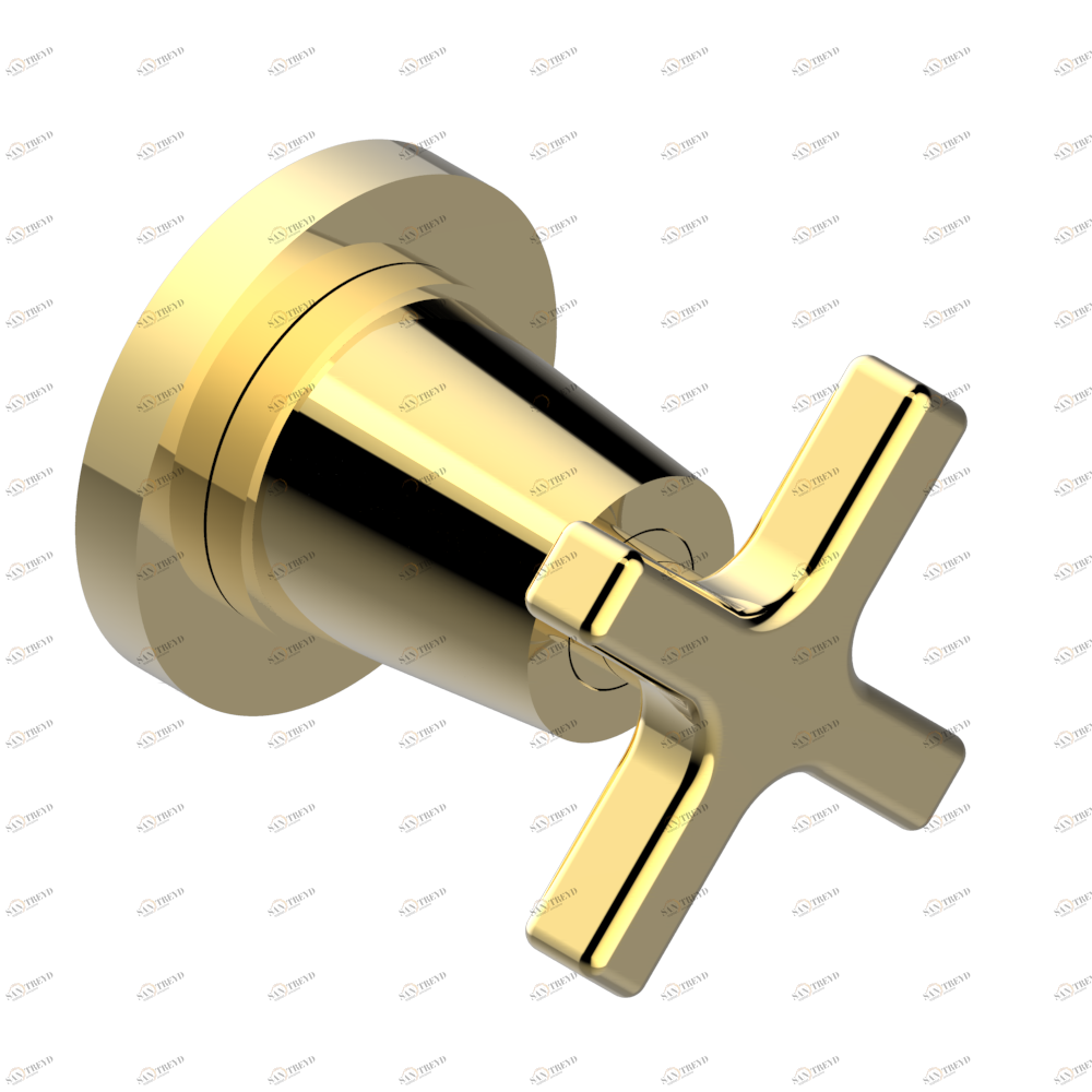 G69-30B/N Маховик для встраиваемого в стену вентиля без маркировки Thg-paris Spirit Золото G69 30B/N CAT.F