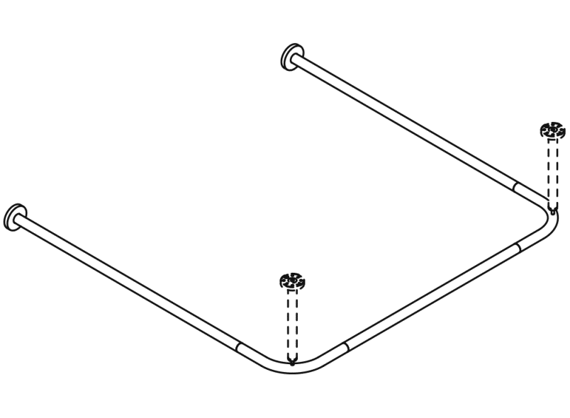 900.34.30060 Карниз HEWI System 900 - Вид №4