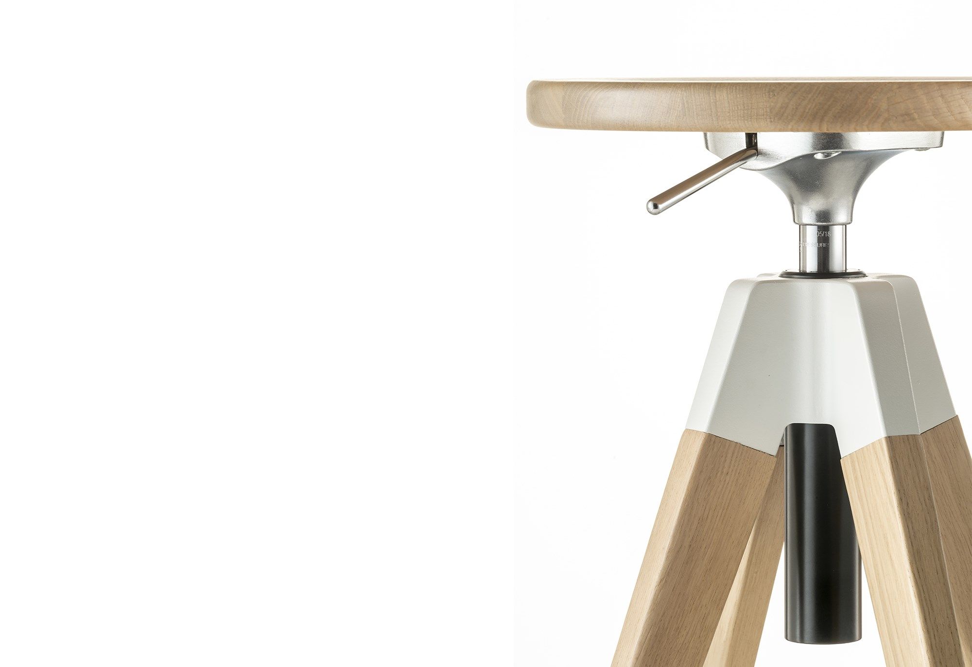 Дуб поворотный стул Pedrali Arki-Stool ARCH-00031377 - Вид №14