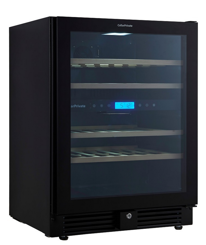 9049328 Винный шкаф Cellar Private CP043-2TBH черный STDN-0003655 - Вид №3