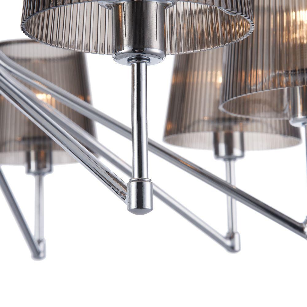 Потолочная люстра Freya Christina FR5050-CL-08-CH FREYA CHRISTINA GREY 184155 Серый  - Вид №1