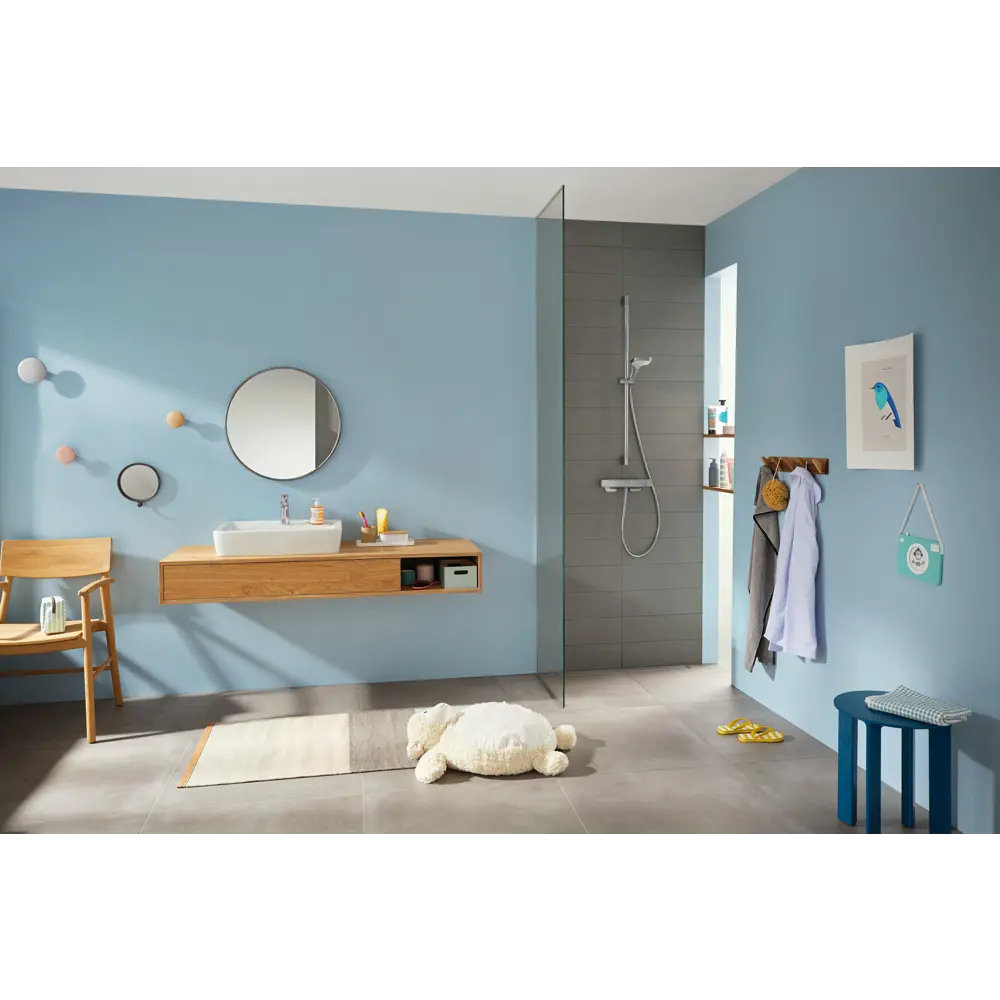 Лейка для душа Hansgrohe Croma Select E Vario, 3 режима 82600632 STLM-2133233 - Вид №11