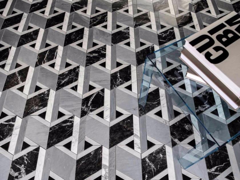 Lithos Mosaico Italia Мраморный пол Acqualine sun-id-1404079 - Вид №2