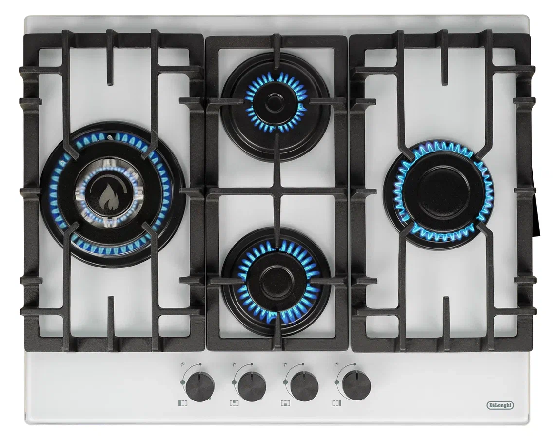 9080905 Газовая варочная поверхность DeLonghi GABRIELLA 6GW BB STDN-0057796 - Вид №2