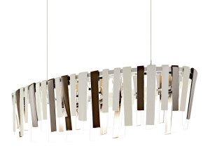 Керамический светодиодный подвесной светильник