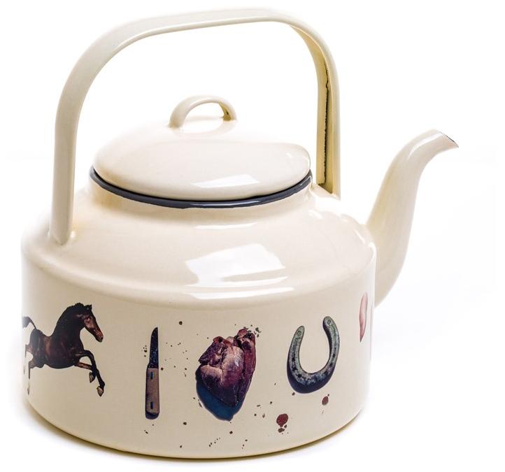 Seletti Эмалированный металлический чайник Seletti wears toiletpaper sun-id-1479131 - Вид №5