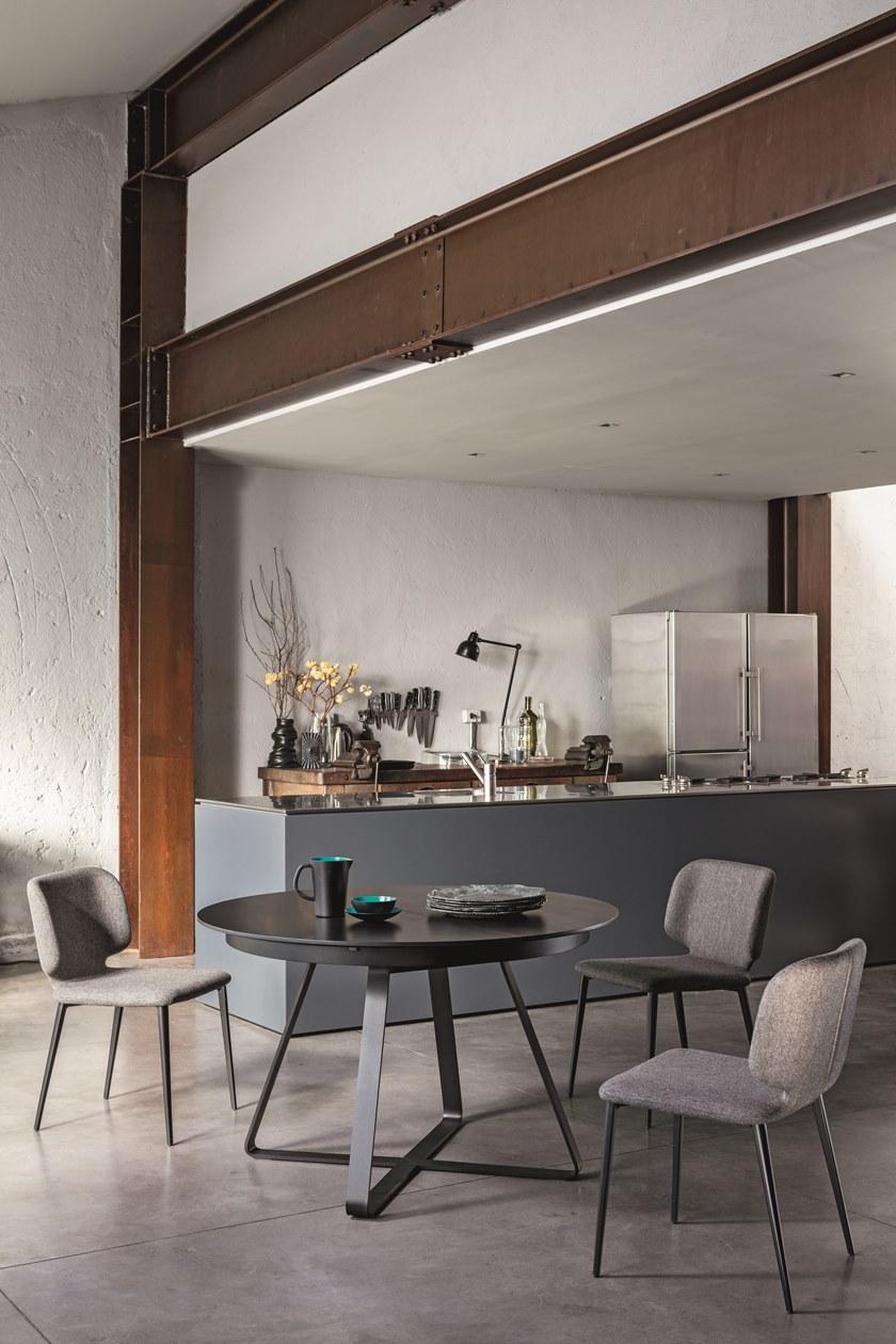 Midj Раздвижной круглый деревянный стол sun-id-1373016 - Вид №2