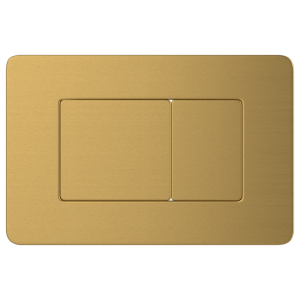 R301-B Двойная кнопка смыва с латунным покрытием duten