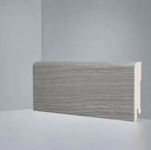 Плинтус Deartio Best Серый B202-08 Дуб 2050х80 мм.