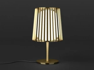 Quasar Светодиодная прикроватная лампа прямого света из латуни Julia