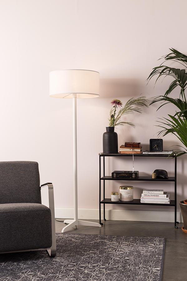 Лампа напольная Shelby, белая Zuiver 5100064 - Вид №2