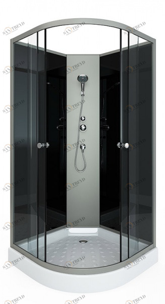 Душевая кабина Arcus S-01G (90х90) без крыши- низкий поддон, тонированное стекло S-01G ECOSTYLLE 133110