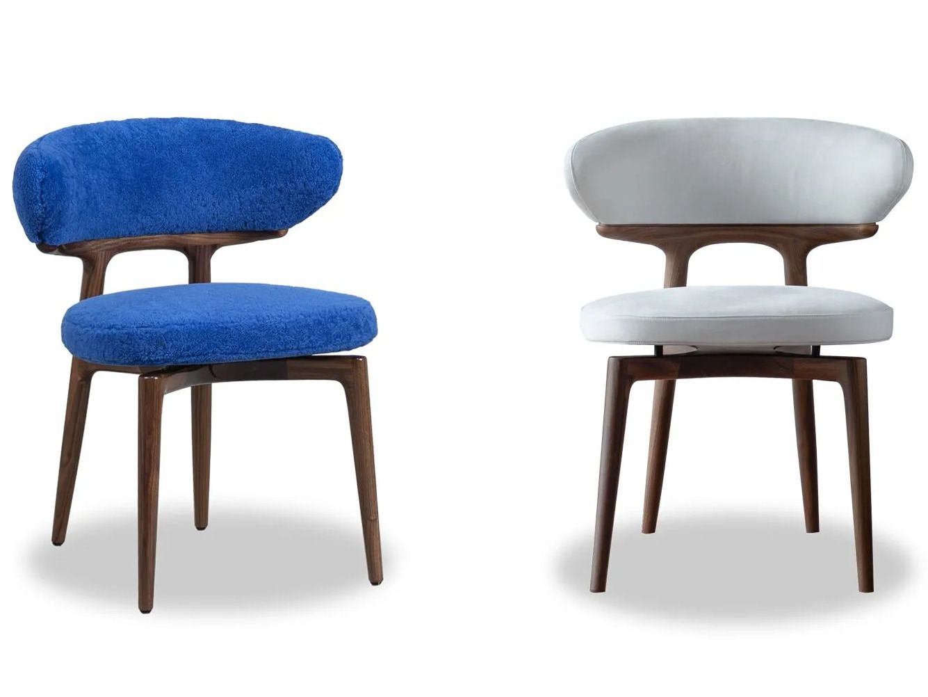 Мягкий стул из массива дерева Baxter CLOTILDE ARCH-00119050