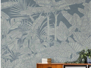 Тропические обои ПВХ бесплатно, экологически чистые, моющиеся