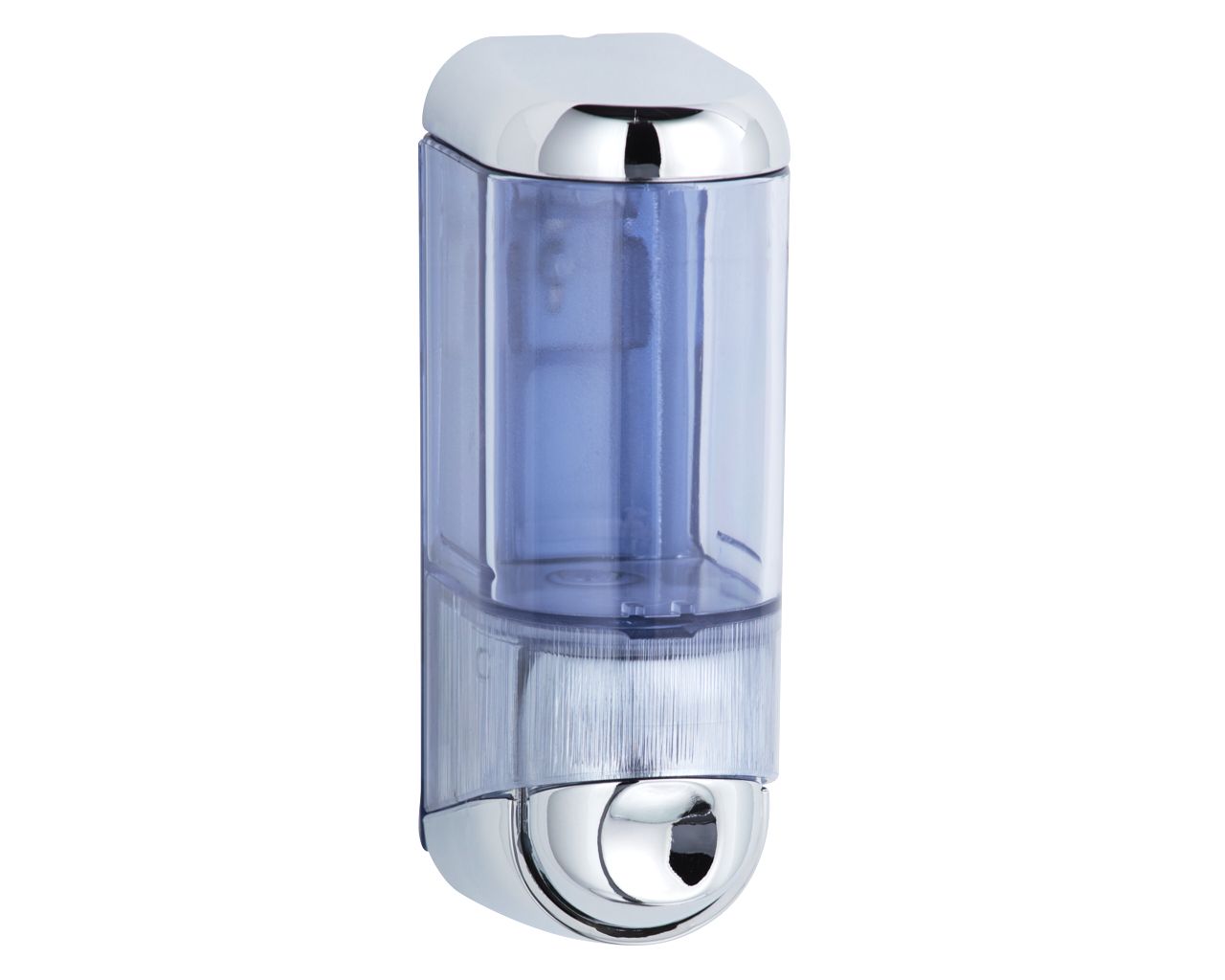 D4S Дозатор жидкого мыла MINI, емкость 170 мл, пластик, серебристый Merida 