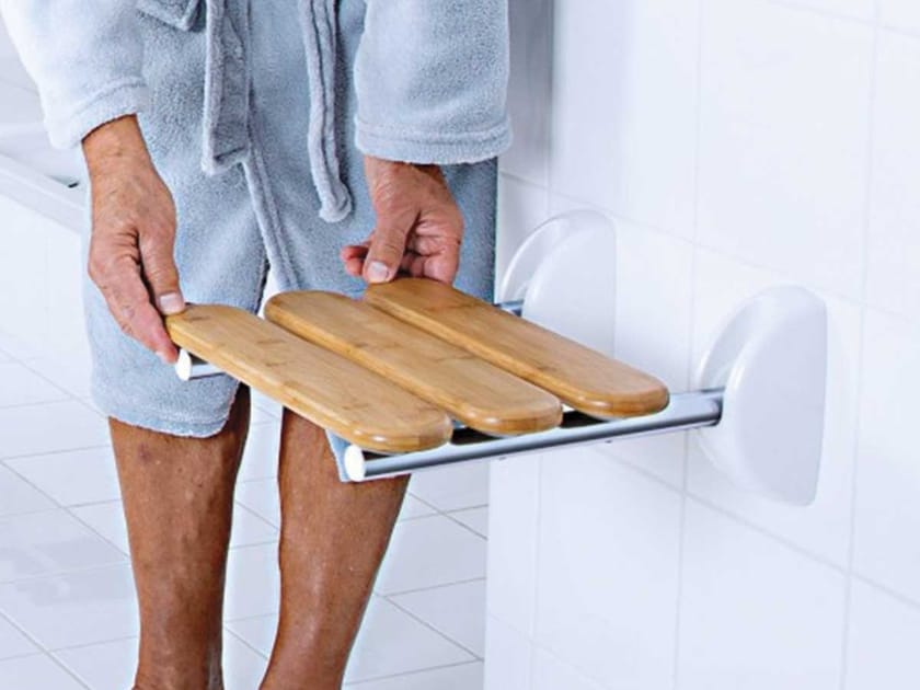 Бамбуковое складное сиденье для душа Thermomat SPR-LEN ARCH-00068005