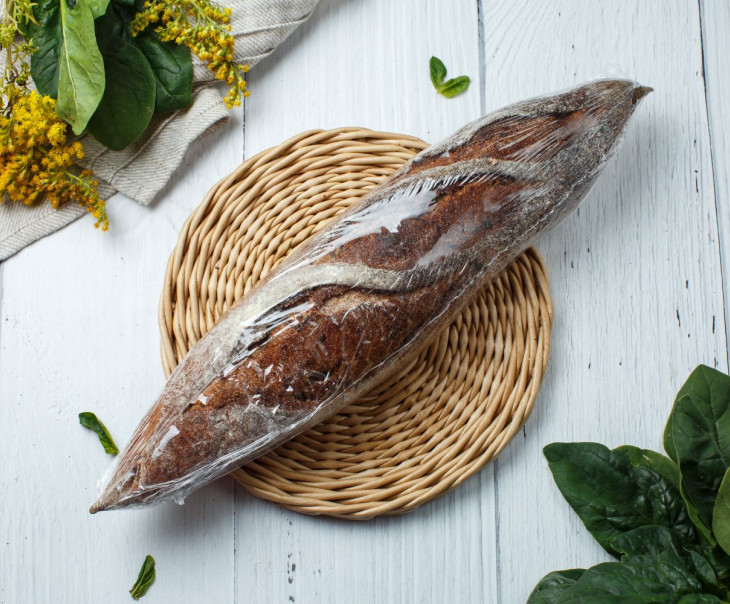 7070 Багет с семенами льна Вкусляндия  - Вид №2