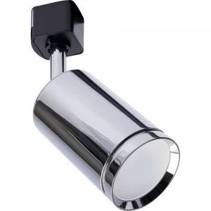 Светильник трековый светодиодный на шинопровод 19 см хром AL155 41049 FERON  00-3955621 Хром
