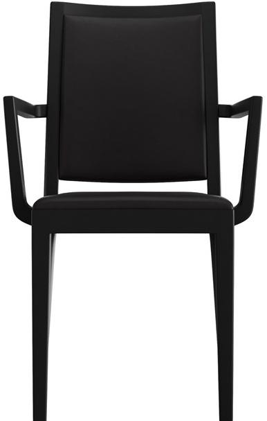 horgenglarus Штабелируемый стул из массива дерева с подлокотниками Miro 6-406a - Вид №4